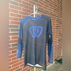 Phalanx Blue Chaos L/S Rashguard size Large